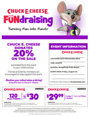 Chuck E. Cheese Family Night